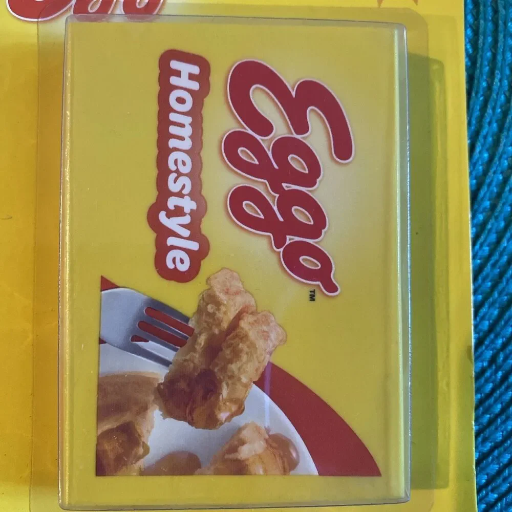 ERASER Kelloggs EGGO Waffles Homestyle Box JUMBO Eraser School Supply Education